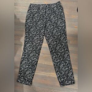 627. Katherine Barclay Black and White Pants